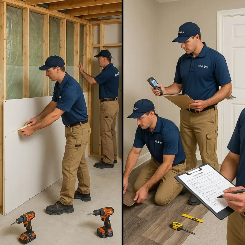Repairs and Reconstruction process in Sunbury, OH